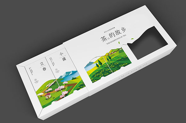 插畫藝術(shù)在茶葉禮品盒包裝設(shè)計中的美學(xué)應(yīng)用