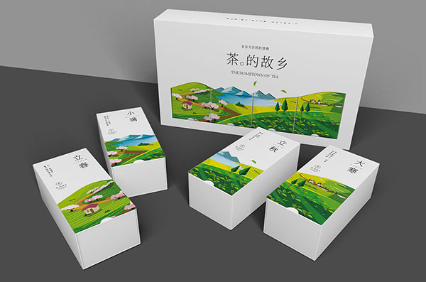 插畫藝術(shù)在茶葉禮品盒包裝設(shè)計中的美學(xué)應(yīng)用