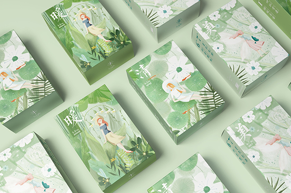 插畫禮品盒包裝設計中的兩種繪制方式